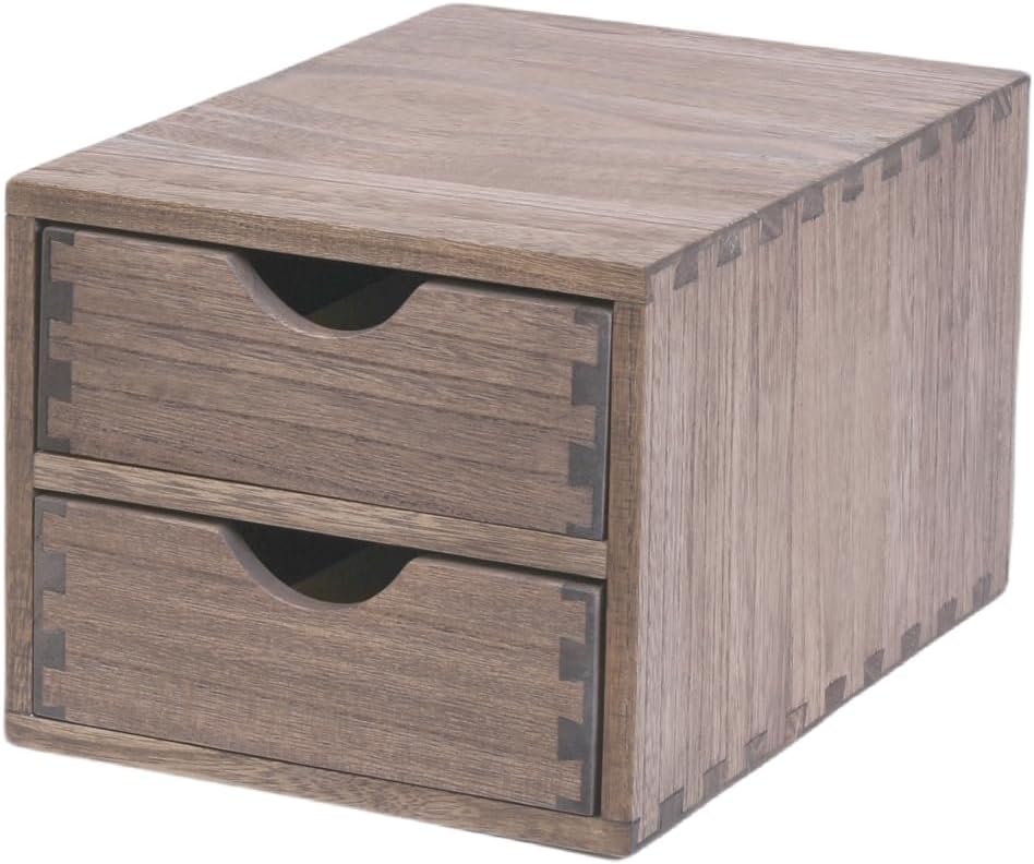 Drawer Organizer Coffee Pod Holder - Kitchen Cutlery Storage Accessories/ K-Cup Drawers with Detachable Wooden Partition - Coffee Capsules Organization Counter - Wood desktop Small Cabinets