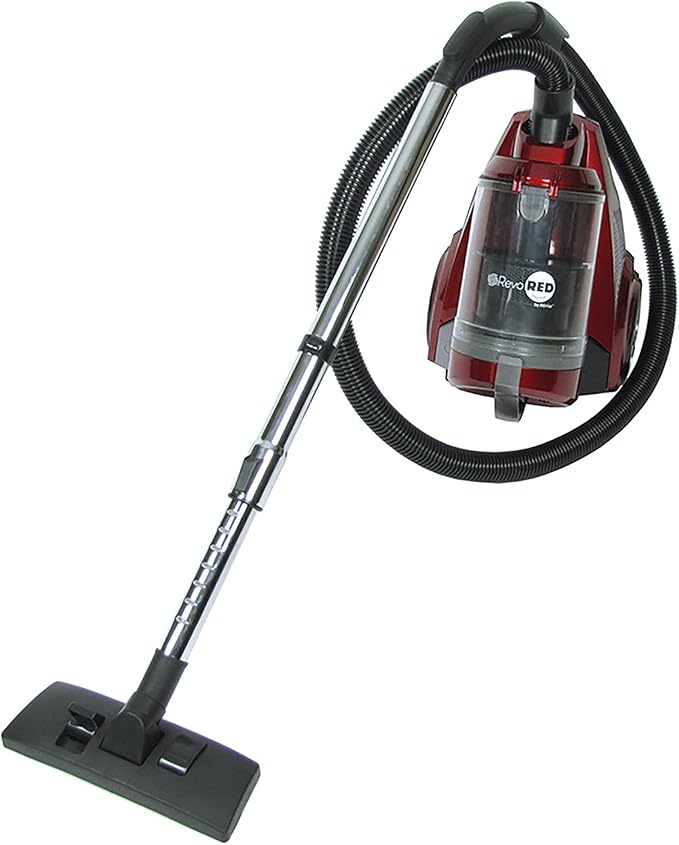 Atrix AHC-RR Revo Red Canister Vacuum Bagless