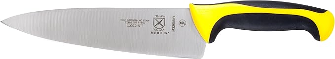Mercer Culinary Millennia Color Handle Cutlery 8" Chef's Knife Yellow