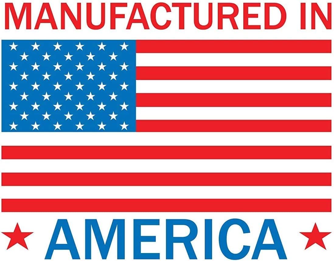 Dissolvable Food Labels for Food Containers - Made in USA - Great for Food Prep, Pantry, Canning, Freezer, Mason Jar Storage, Bottles and Rotation– No Scrubbing, No Residue - Old Glory Red