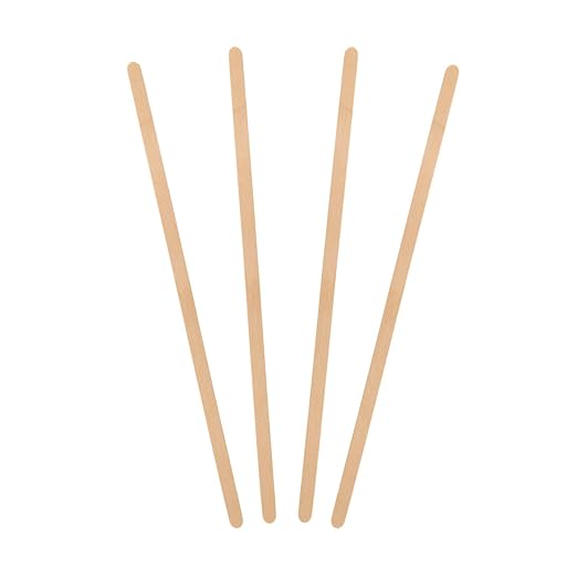 Royal 7.5" Wood Coffee Beverage Stirrers, Package of 500