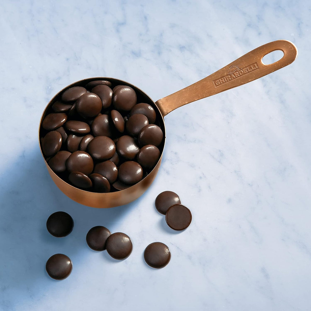 Ghirardelli Chocolate Company 72% Cacao Dark Chocolate Chips, 5lb. Bag (Pack of 2)