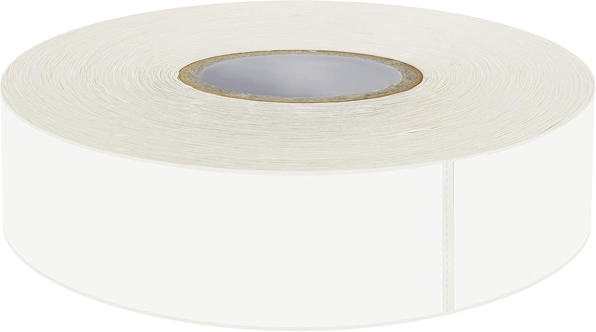 500 Blank Removable Freezer Labels Water Oil Resistant with Perforation Line for Food Containers Jars Pantry Organization