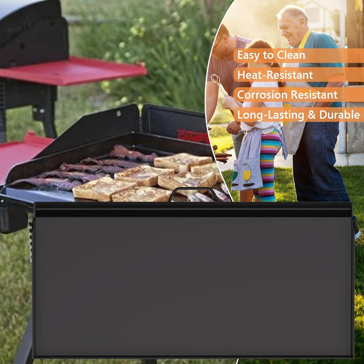 Flat Top Griddle for Camp Chef Accessories 3 Burner Stove SPG90B GB90D TB90 TB90LW TB90LWG TB90LWG15 CCH3 Camp Stove Griddle Top for Camp Chef Tundra 3 Burner 16" x 38"