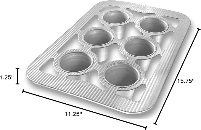 USA Pans 6-Well Popover Pan