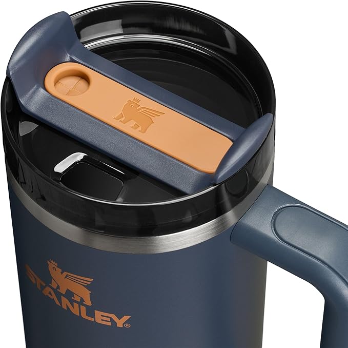 STANLEY Quencher H2.0 Tumbler with Handle and Straw 30 oz | Flowstate 3-Position Lid | Cup Holder Compatible for Travel | Insulated Stainless Steel Cup | BPA-Free | Twilight