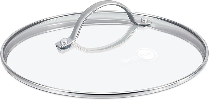 GreenPan Glass Lid with Stainless Steel Handle, 11"