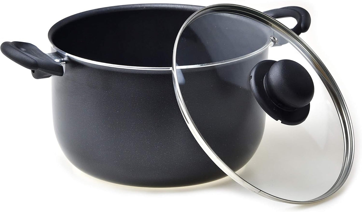 RAVELLI Italia Linea 30 Non Stick Stock Pot (5.2 Quarts)
