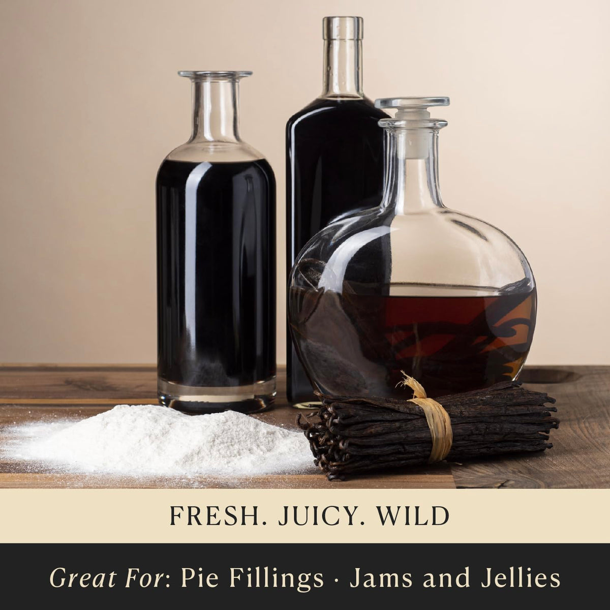 Cook's, Pure Blackberry Extract for Jams, Jellies, Jellies, Candies, and Syrup, 128 Ounces ( 1 Gallon)
