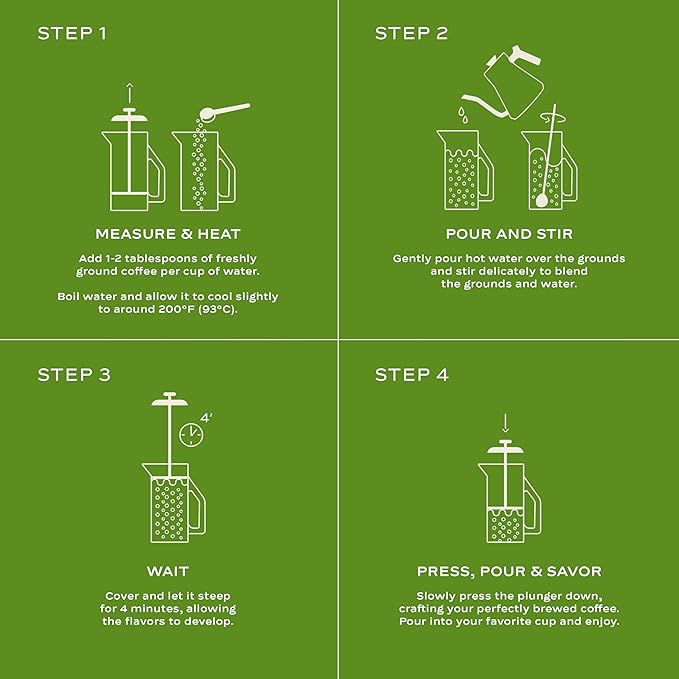 AIRES Ceramic French Press Coffee Maker – 34 oz Heat-Retaining Stoneware – Elegant Neutral Color – Inspired by Buenos Aires Coffee Culture – Gift-Ready with Barista Brewing Guide