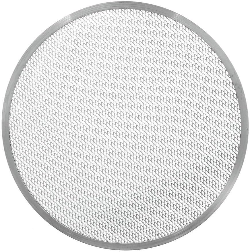 20-inch Aluminum Pizza Screen | Commercial Grade Pizza/Baking Screen for Oven | Pizza Baking Tray for Home And Restaurant | Round, Aluminum, 20-inch [1PK]