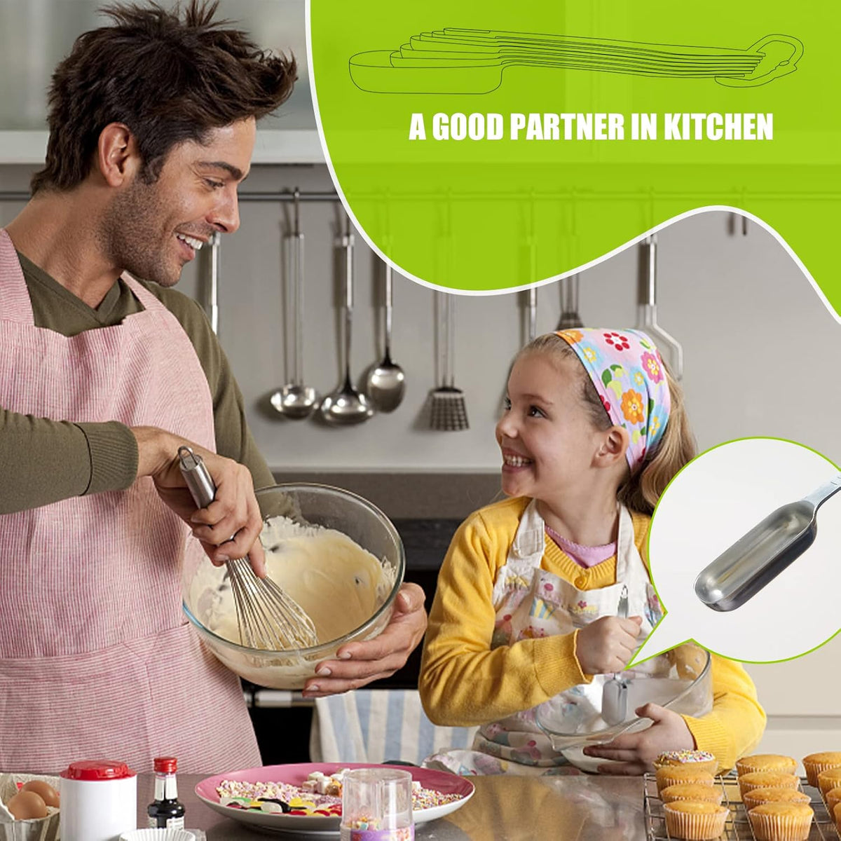 1PCS 1-1/2tbsp (22.5ml) Single Measuring Spoon, Individual Stainless Steel Long Handle Measure Teaspoon Only