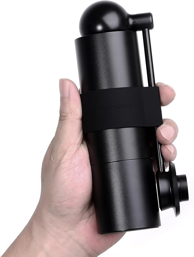 Normcore Manual Coffee Grinder V3 - Hand Coffee Grinder with Stainless Steel 38mm Contemporary Conical Burr - Adjustable Settings - For Aeropress, Espresso, Pour over, French Press
