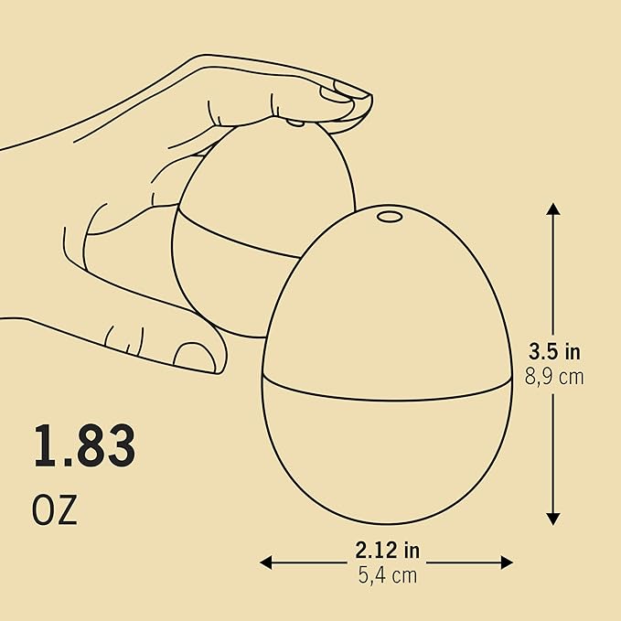 90s BeepEgg – Egg Timer for Boiling Eggs – Musical Egg Cooker for Soft, Medium, Hard Boiled Eggs – Food Safe – Singing Floating Egg Timer – Egg Cooker for 3 Levels of Doneness - Brainstream