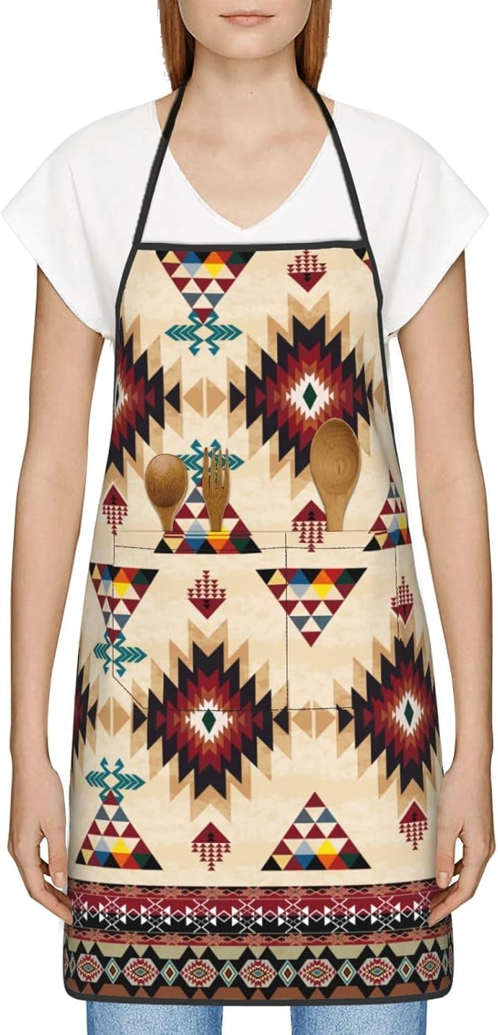 Women Men Bib Aprons Chef Cooking Aprons with Pockets for Kitchen Cooking BBQ Baking Grilling