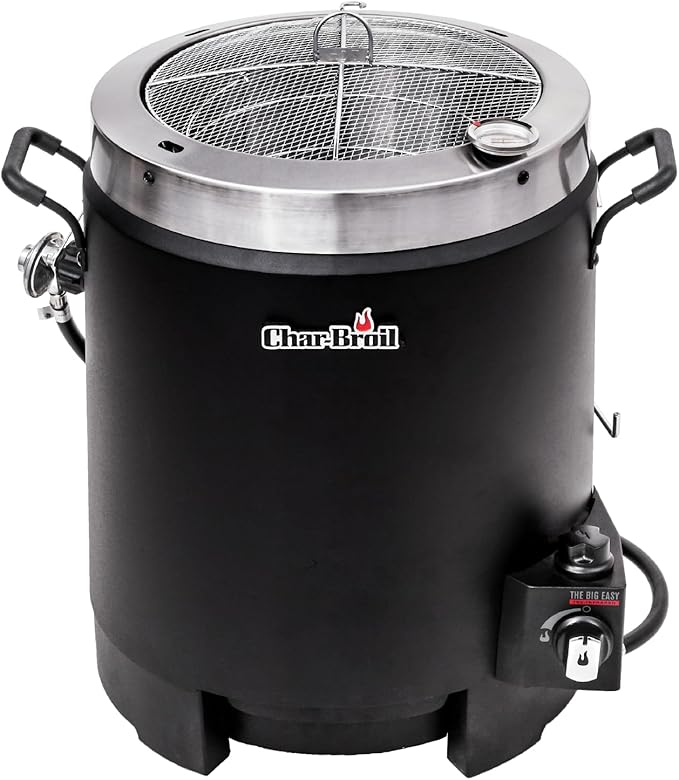 Charbroil® The Big Easy® TRU-Infrared™ Cooking Technology Propane Gas Stainless Steel Oil-Less Turkey Fryer, Black - 17102065