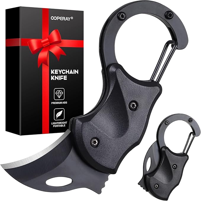 Gifts for Men Him Dad, Christmas Stocking Stuffers for Men, EDC Keychain Knife for Husband Grandpa, Christmas Fathers Day Birthday Gifts for Him Dad Husband, Stocking Stuffers for Grandpa Papa