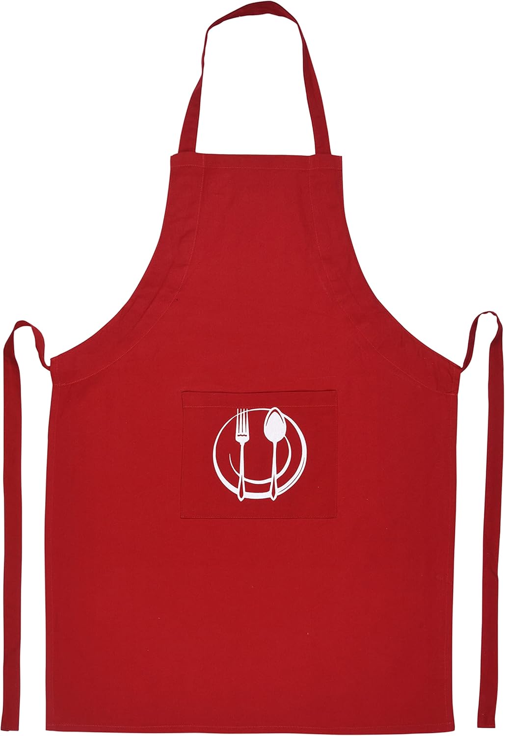 Urban Villa Unisex Apron with Printed Pockets Heavier Quality Everyday Use Over Sized 24 by 36 inches