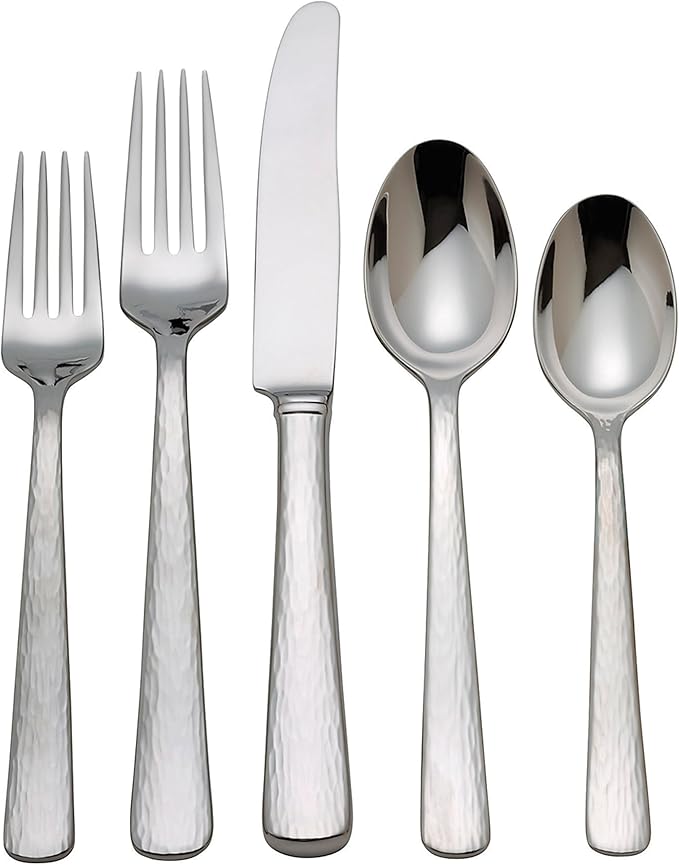 Reed & Barton Silver Echo 5Pc Flatware Place Setting, 5 Piece