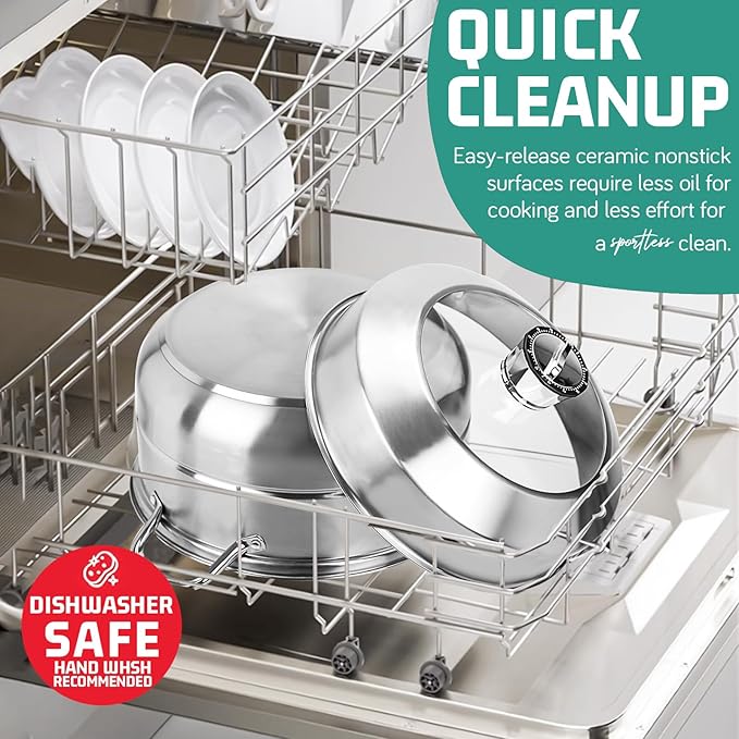 Canning Pot-Canning supplies starter kit, Stainless Steel Canning Tool Kit, Water bath canner with rack for canning