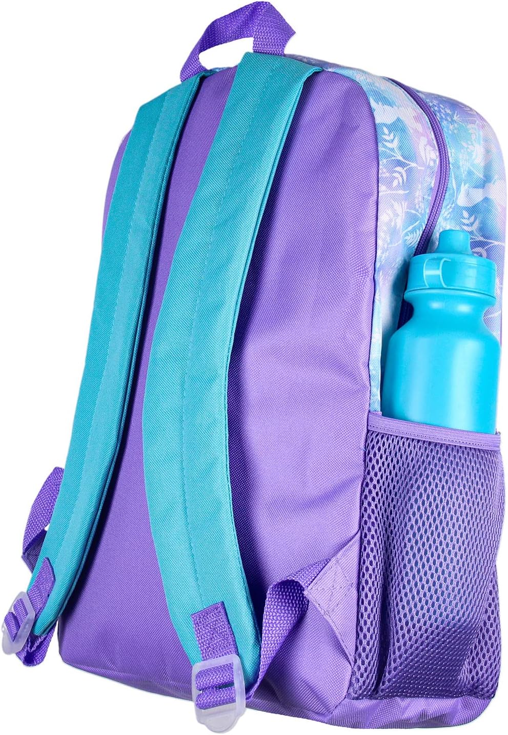 Bioworld Disney Frozen Anna Elsa Olaf Trust Your Journey 5 PC Backpack Set Tote Bag