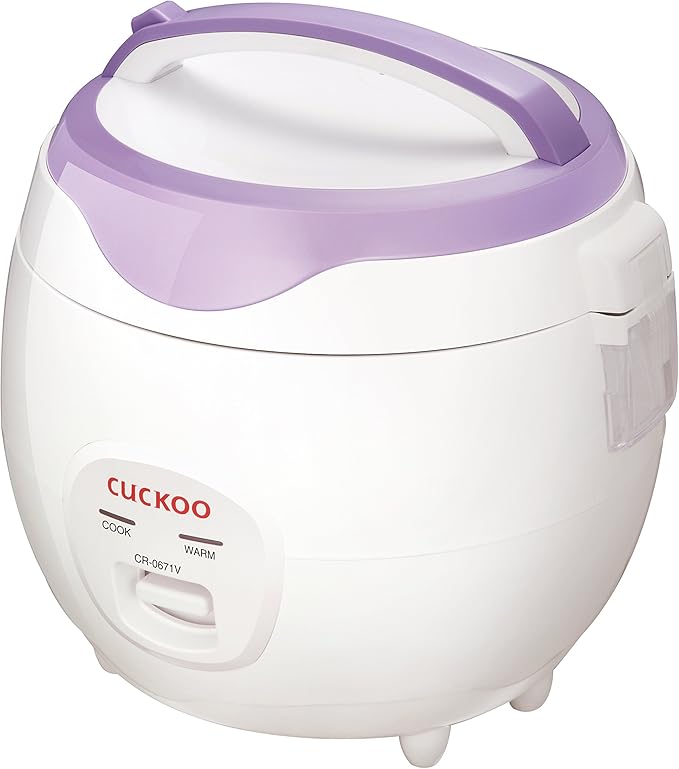 Cuckoo Electric Heating Rice Cooker CR-0671V (Violet/White)