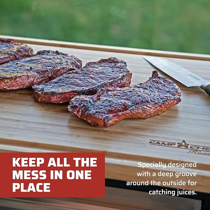 Camp Chef Professional Bamboo Cutting Board -, Bamboo, CHOP26