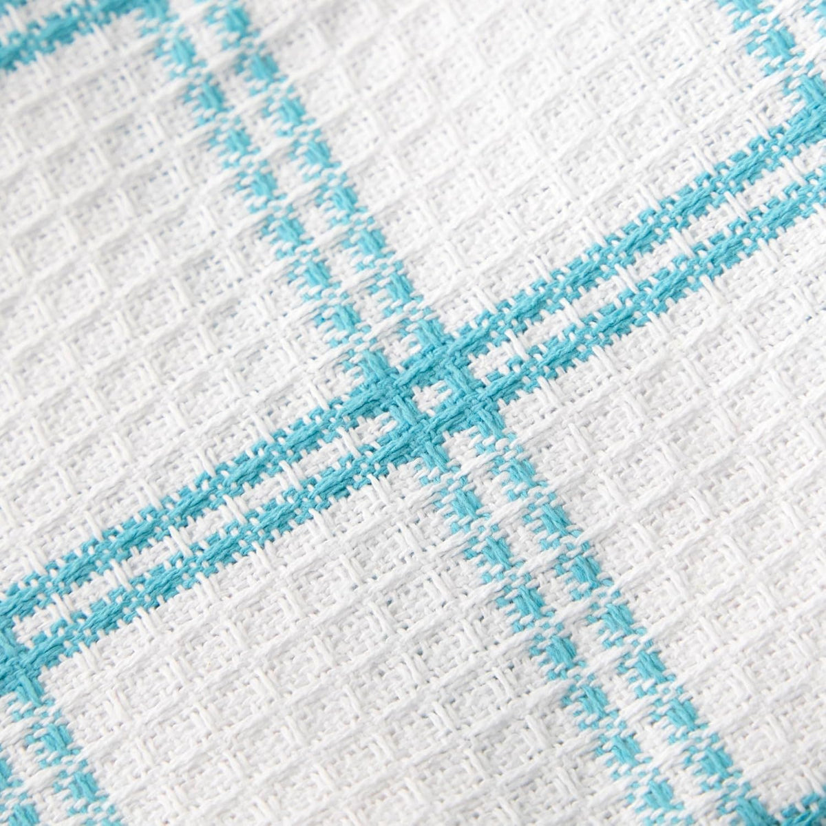 T-fal Premium Waffle Dish Cloths: Highly Absorbent, Super Soft Long Lasting - 100% Cotton, 12"x13" Towel for Cleaning & Drying, (12-Pack), Breeze