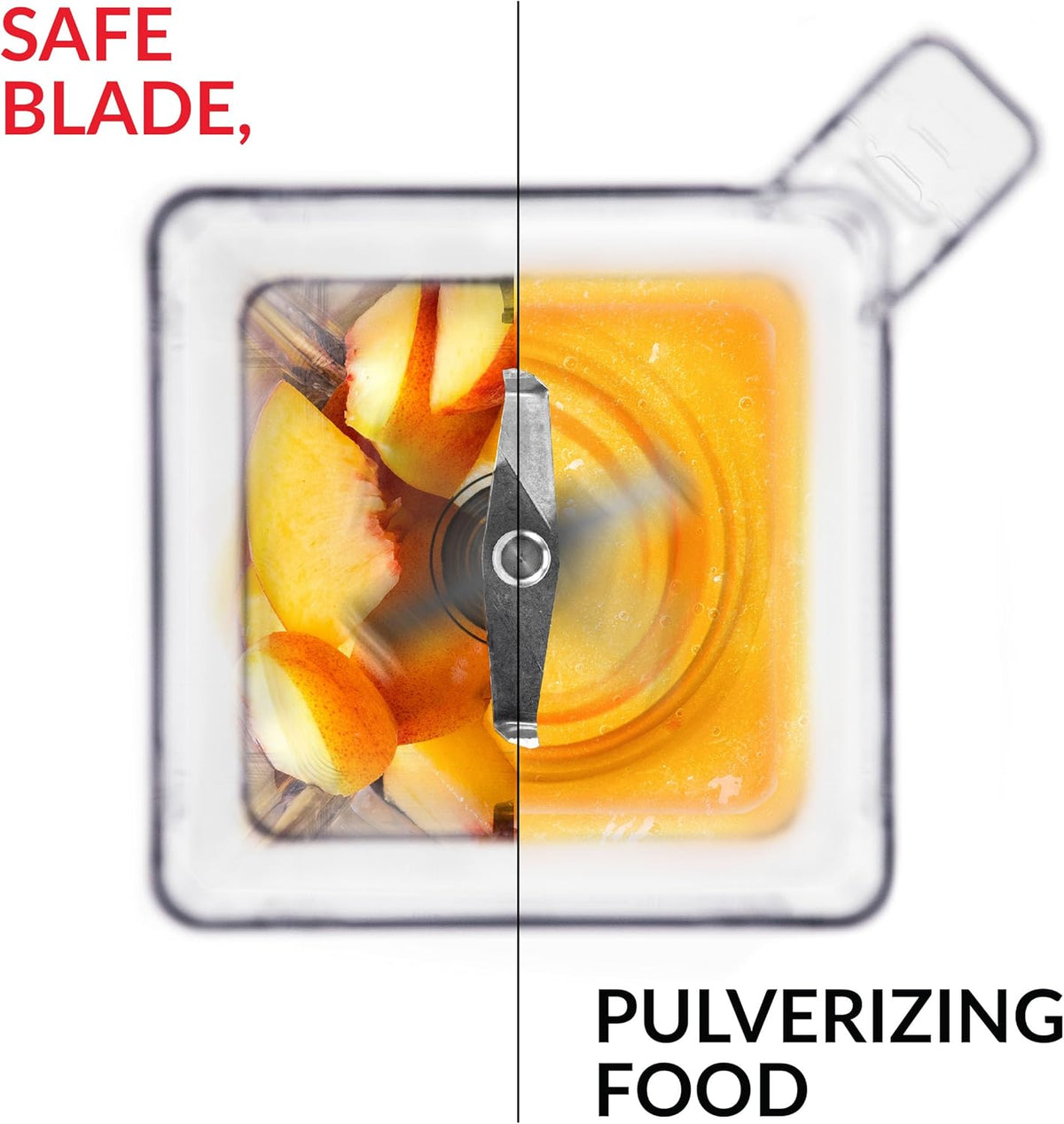 Blendtec Total Blender Classic - Includes FourSide Jar (75 oz) - 10-Speed Professional-Grade - High-Power Kitchen Blender with 6 Pre-Programmed Cycles - Black