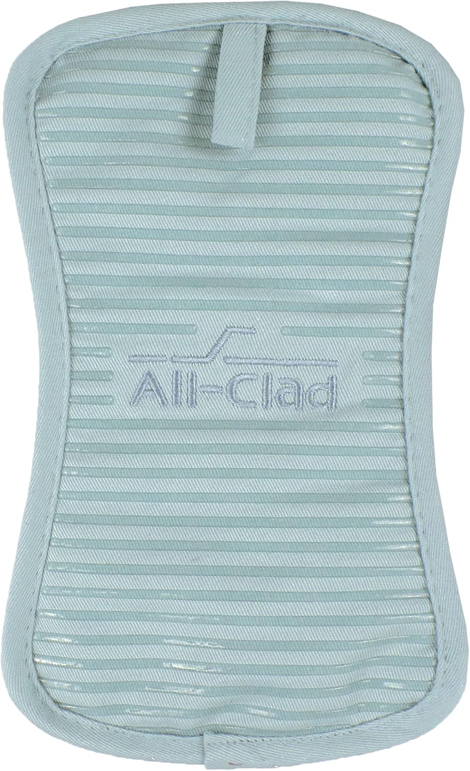 All-Clad Premium Pot Holder & Hot Pad: Heat Resistant up to 500 Degrees - 100% Cotton, 10"x6.25" Hot Pad for Kitchen and Barbeque, 1-Pack, Rainfall