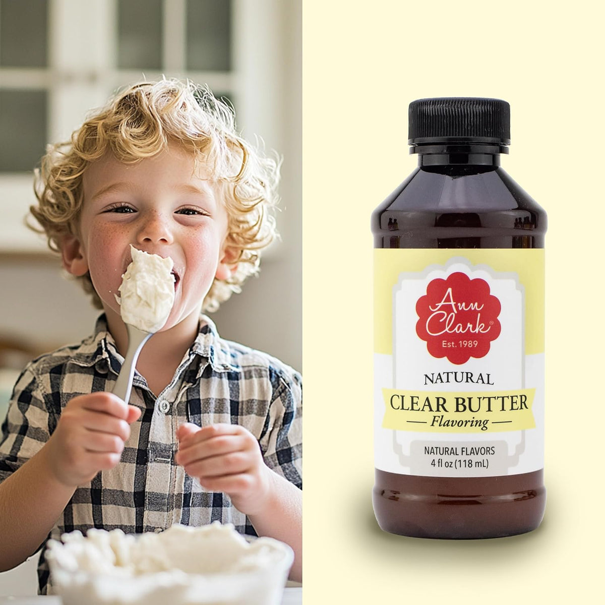 Ann Clark Natural Clear Butter Flavoring  Extract