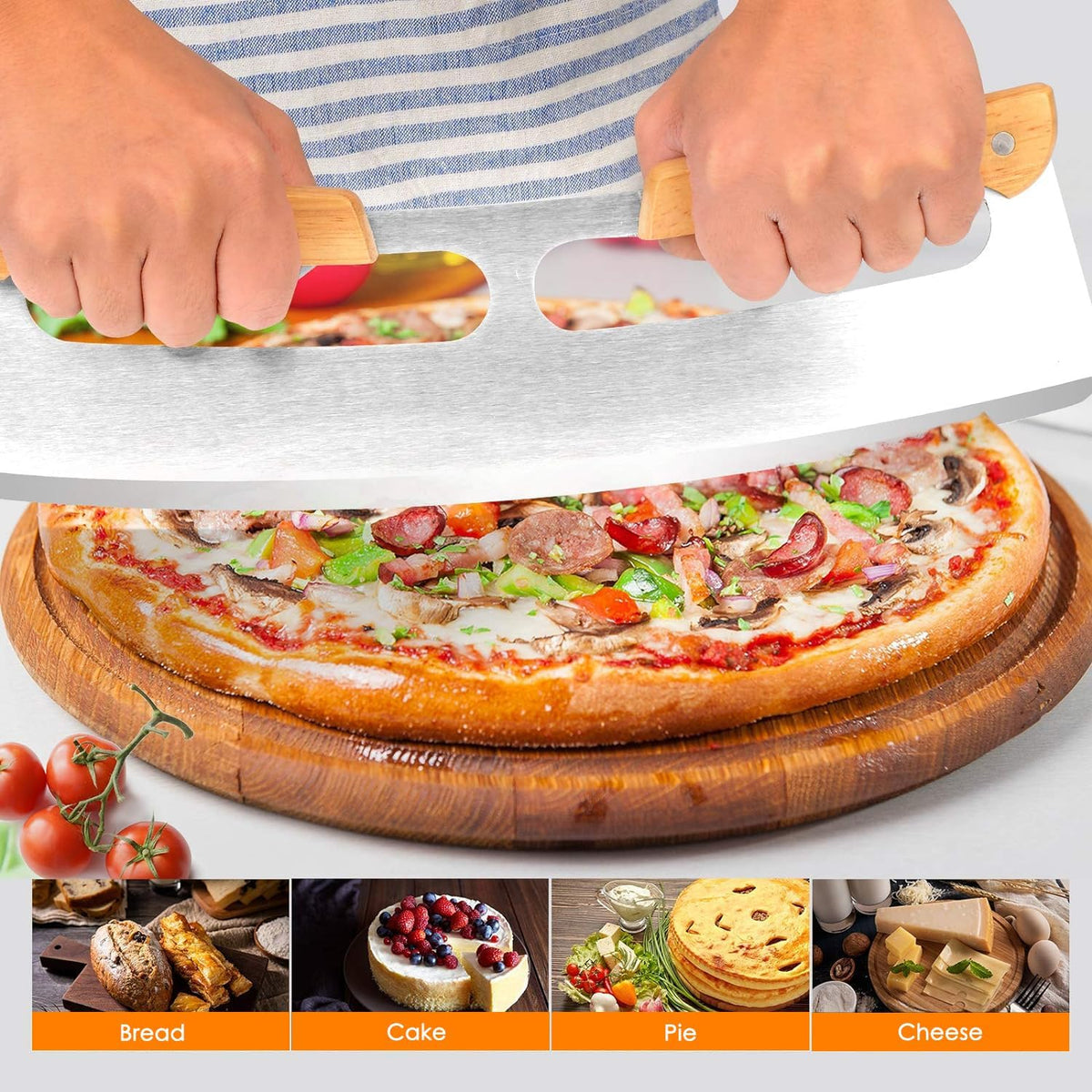 Aluminum Metal Pizza Peel 12 x 14 Inch, Rectangular, Silver, Pizza Peel, Pizza Peels
