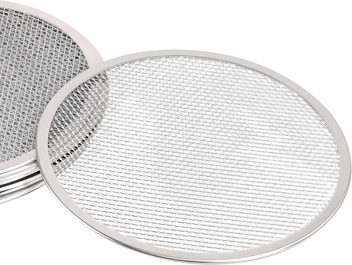 11-inch Aluminum Pizza Screen | Commercial Grade Pizza/Baking Screen for Oven | Pizza Baking Tray for Home And Restaurant | Round, Aluminum, 11-inch [1PK]