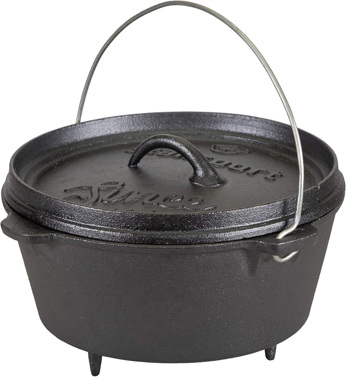Stansport Pre-Seasoned Cast Iron Dutch Oven