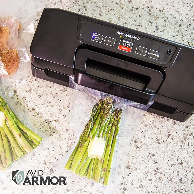 Avid Armor Vacuum Sealer Machine AVS7900, Vacuum Food Sealer for Food, Meat Sealers Vacuum Packing Machine, Compact Vacuum Sealers with 12-Inch Vaccum Sealer Bar