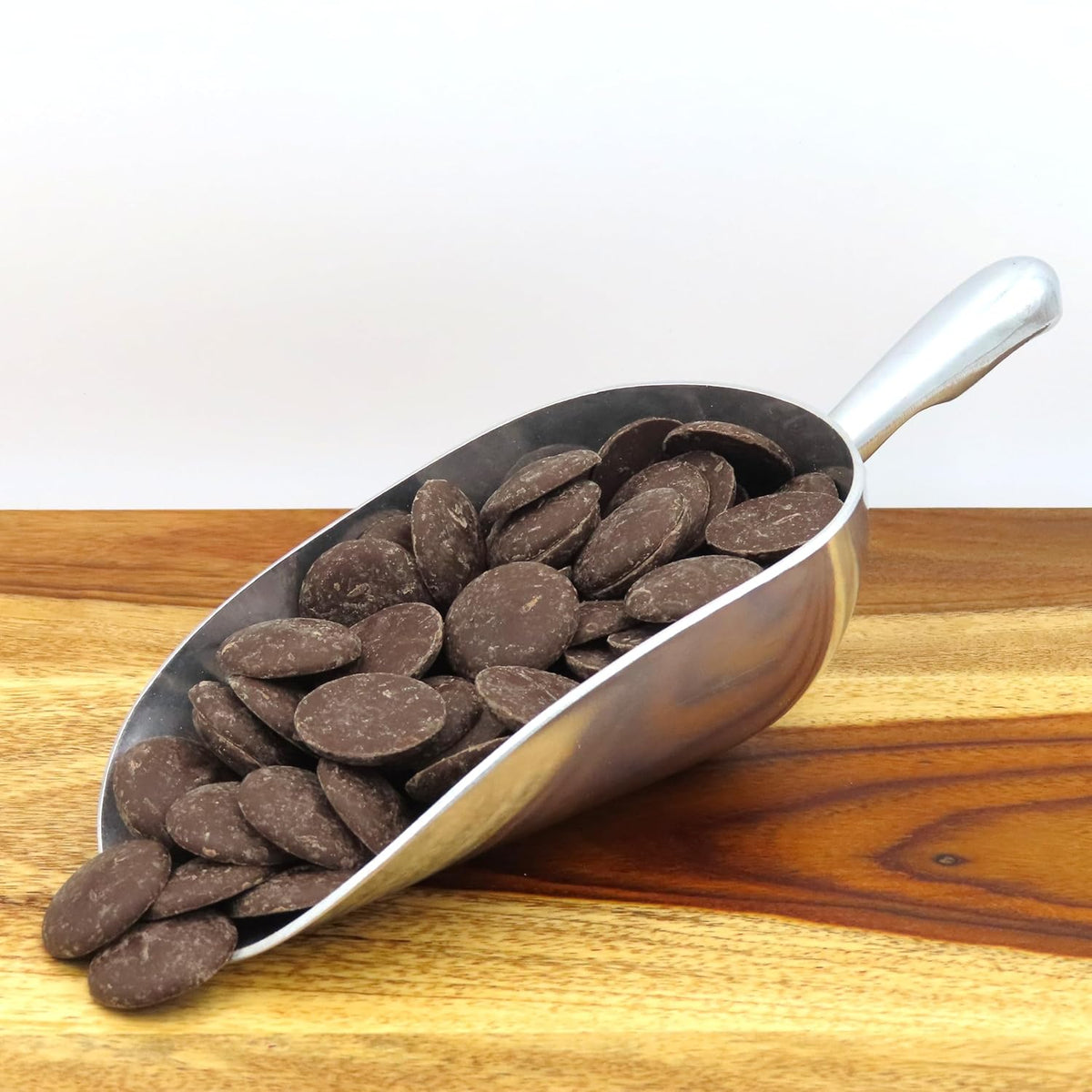 MERCKENS Coating Wafers, Dark Melting Chocolate, Cocoa Dark, 5 Pound Package