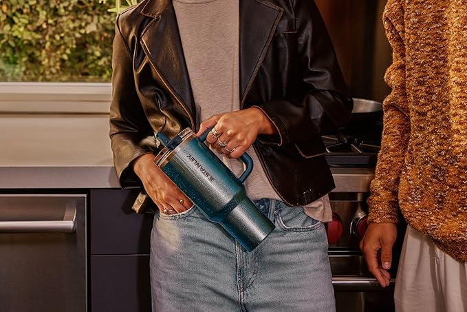STANLEY Quencher ProTour Flip Straw Tumbler with Leakproof Lid | Built-In Straw & Handle | Cupholder Compatible for Travel | Insulated Stainless Steel Cup | BPA-Free