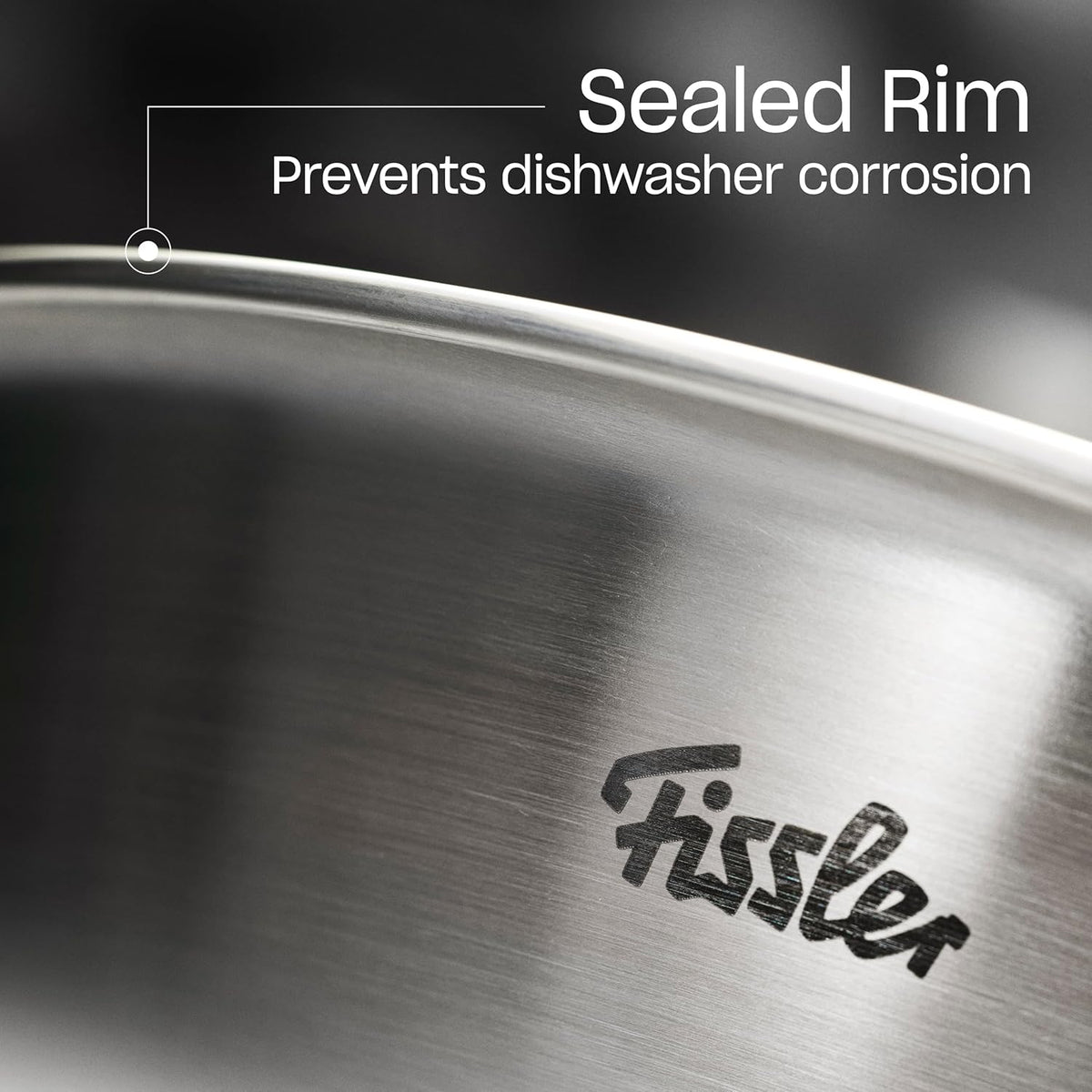 Fissler M5 Pro-Ply 5-ply Stainless Steel Saucepan, 1.5 Quart