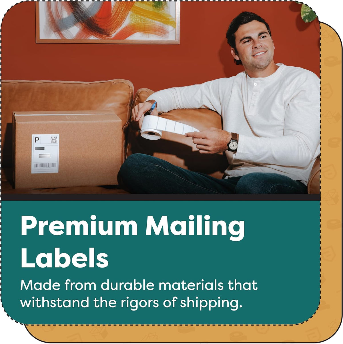Aegis Adhesives - 4” X 1.5” Direct Thermal Labels for Printing Barcodes, Address, Perforated & Compatible with Rollo, Zebra, & Other Desktop Label Printers (10 Rolls, 900/Roll)
