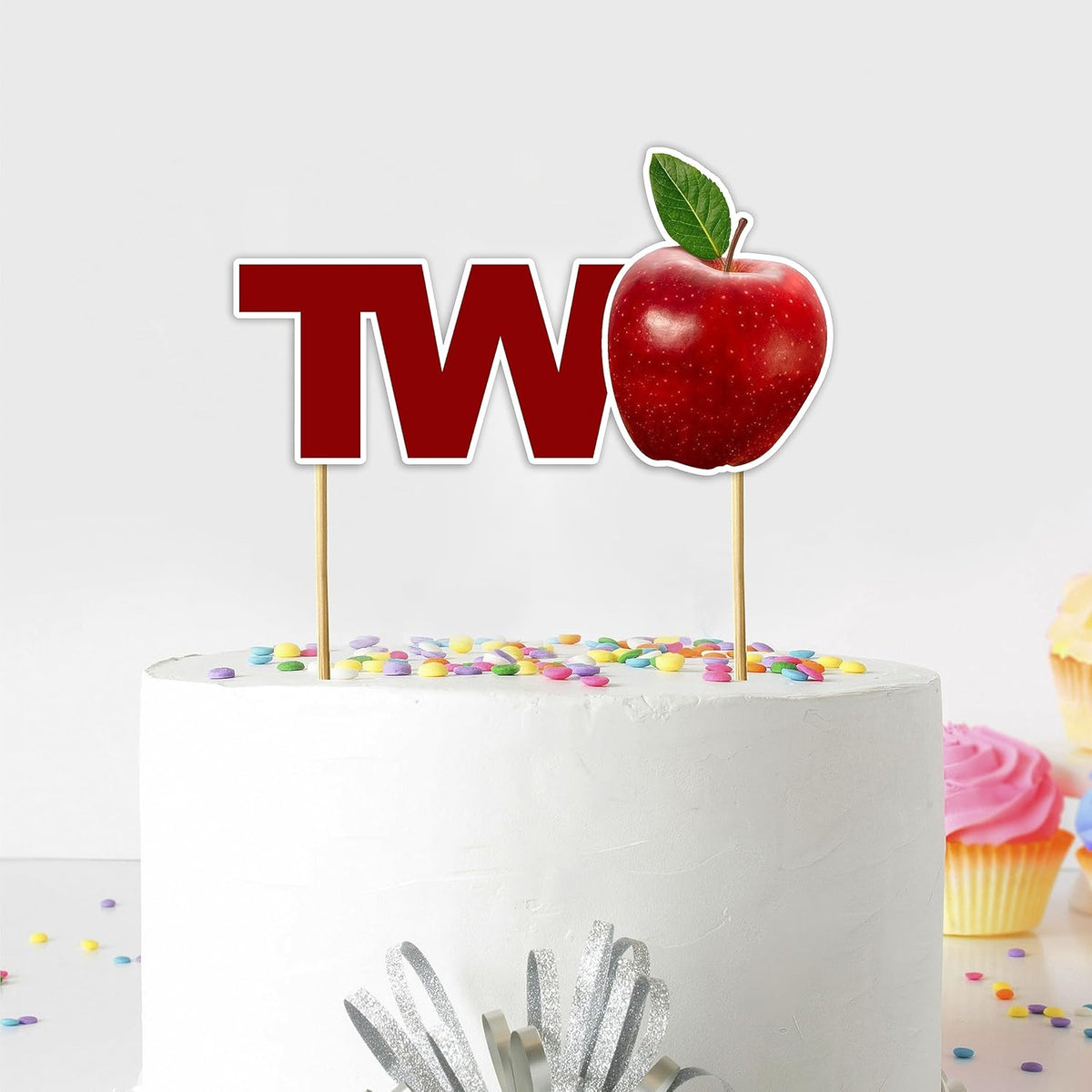 Seyal® Apple Two Cake Topper