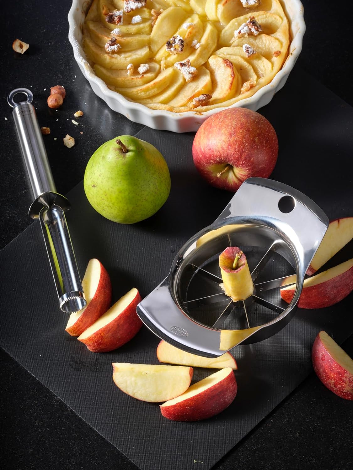 Rosle Stainless Steel Left-Handed Swivel Peeler, 7.5-inch