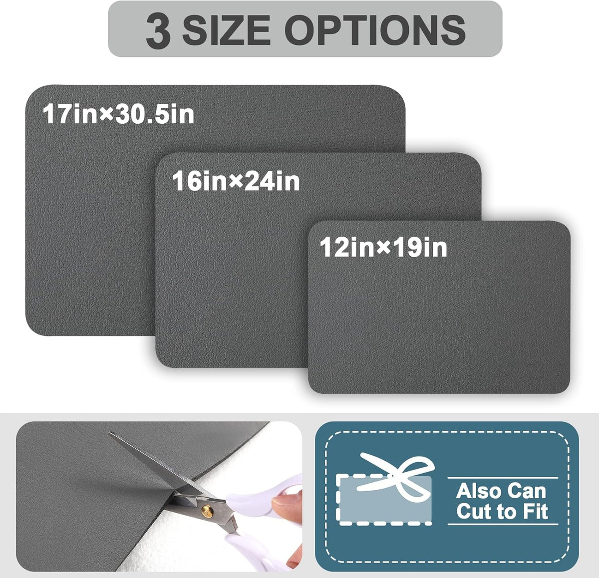 Coffee Mat - Absorbent Hide Stain Rubber Backed Dish Drying Mat for Kitchen Counter - Bar Mats for Countertops Accessories Fit Under Coffee Maker Espresso Machine