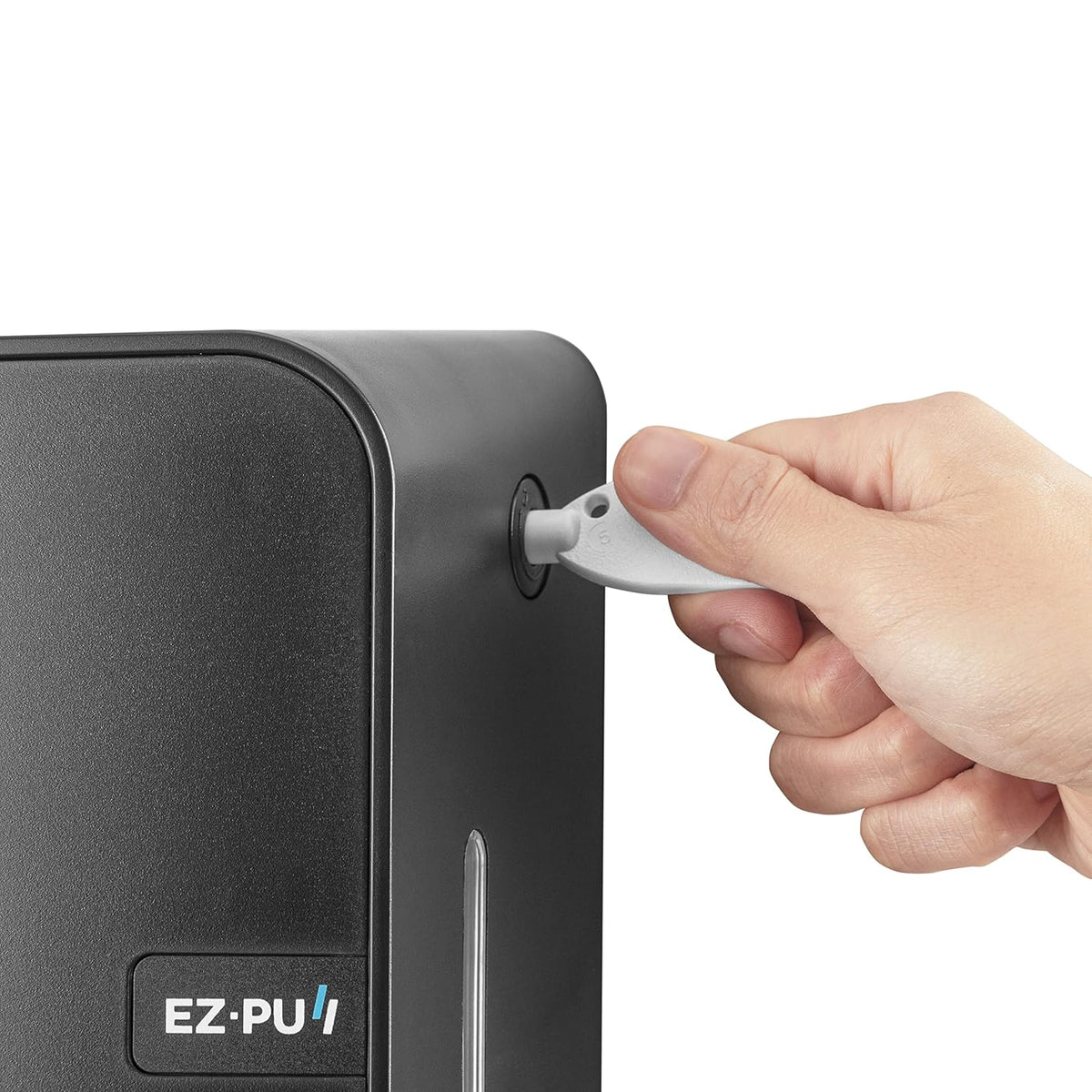EZbrnd Wall Mount MULTIFOLD Paper Towel Dispenser for Kitchen/Bathroom/Office/RV/Airbnb, Black, 3300B-EZ