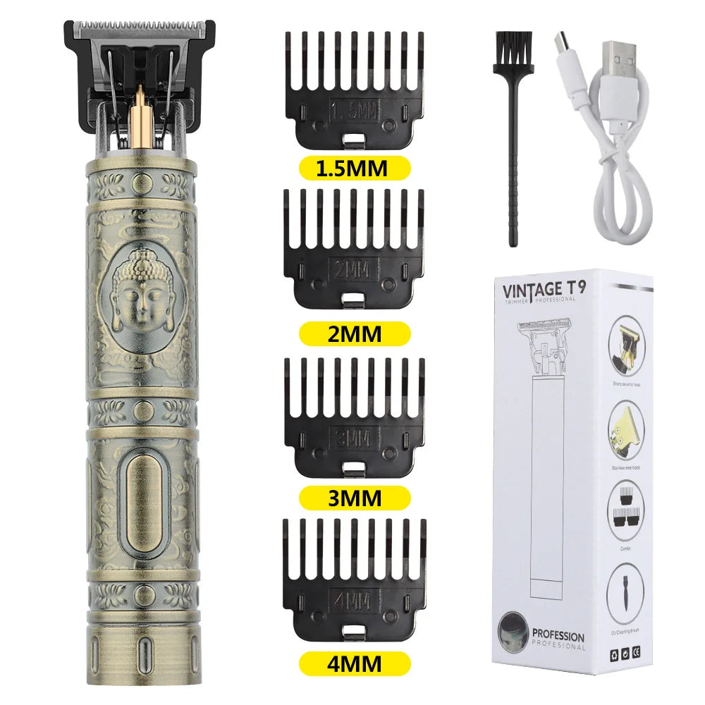 Retro T9 Electric Hair Clipper