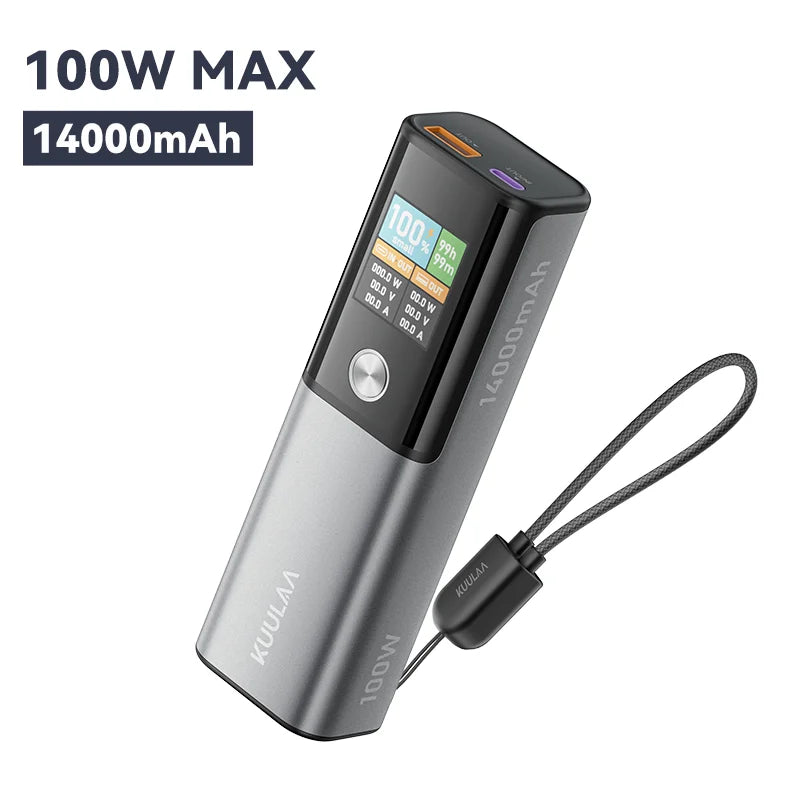 KUULAA 14000mAh 100W Power Bank