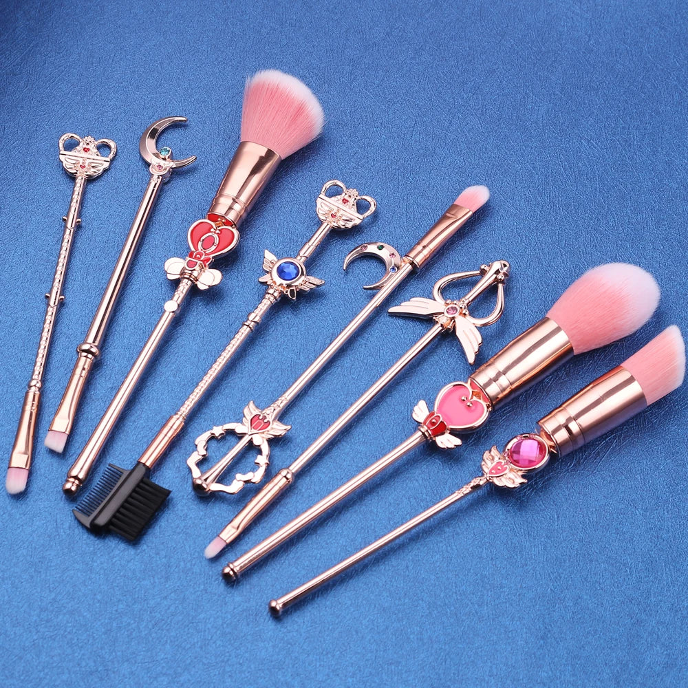 TAKARA TOMY Sailor Moon 8PCS Makeup Brush Set