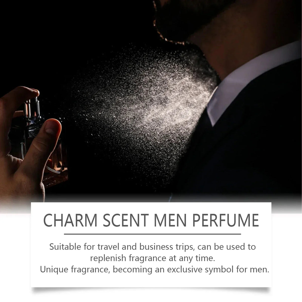 Men's Long-Lasting Woody Perfume