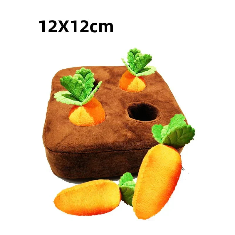 2-in-1 Carrot Dog Toy