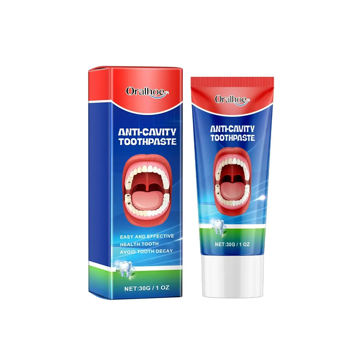 Anti-Decay Toothpaste for Protection