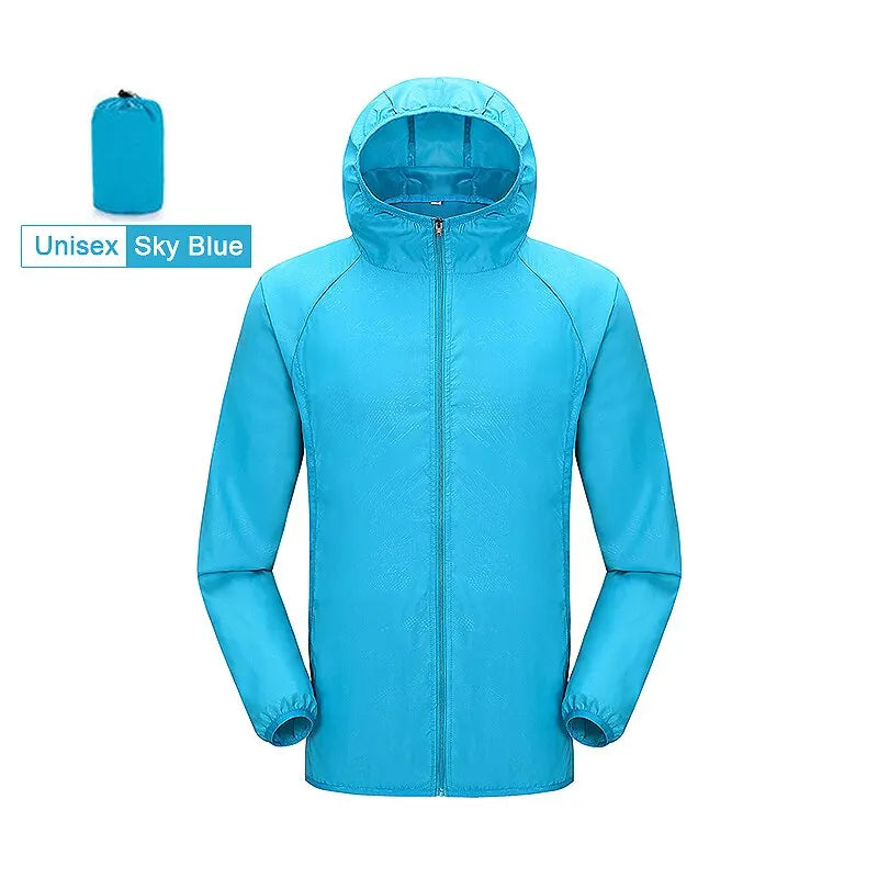 LNGXO Unisex Waterproof Hiking Jacket